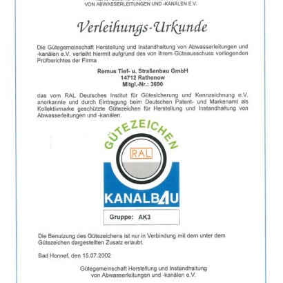 Zertifikat